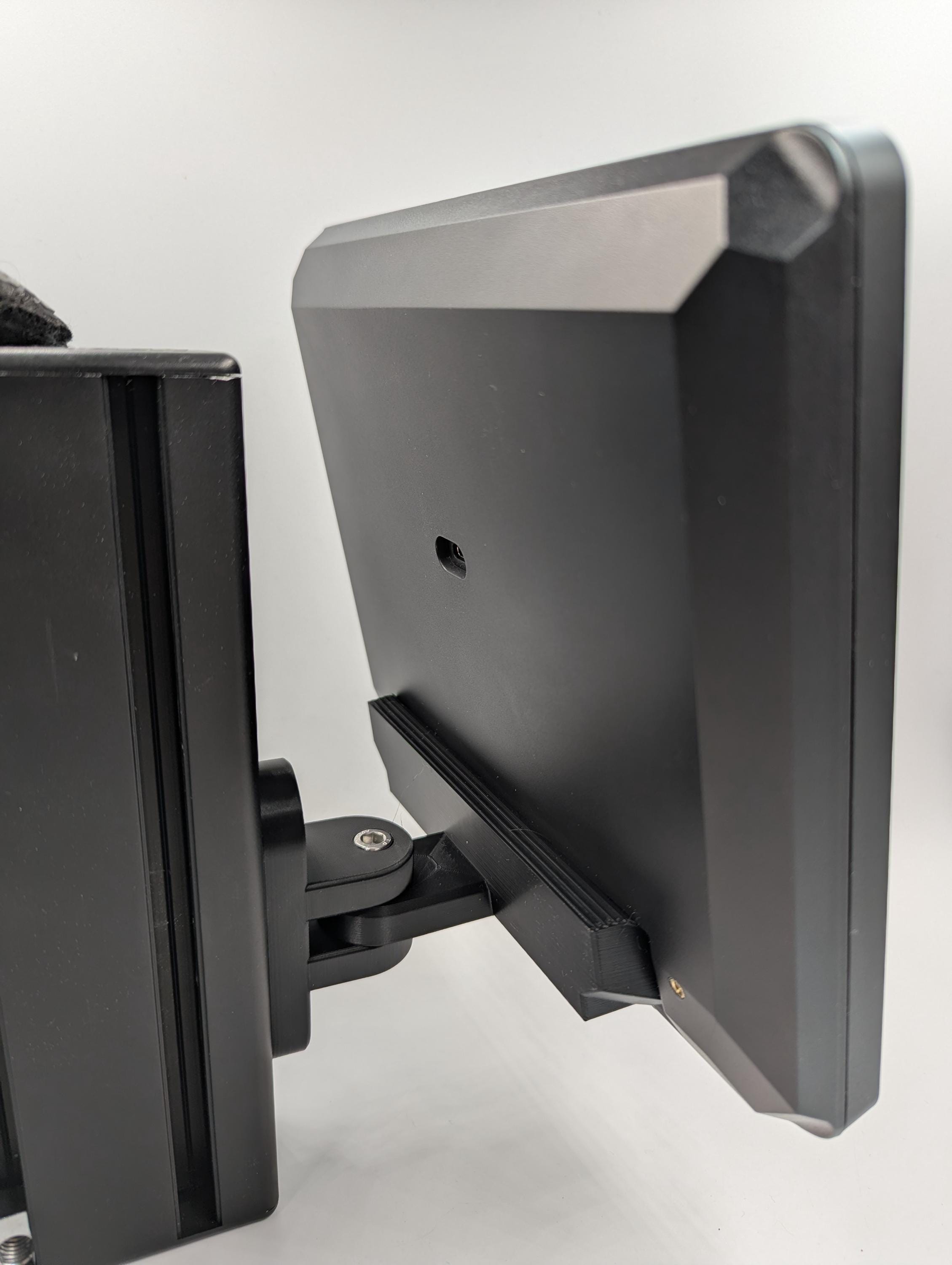 Support Elgato Stream Deck + XL pour Châssis Sim Racing | Fixation Console de Contrôle | Montage Profilé Aluminium 4040 / 4080