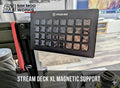 Support Magnétique Stream Deck XL pour Châssis Sim Racing - Fixation Profilé Aluminium 8040 / 4040 / 4080