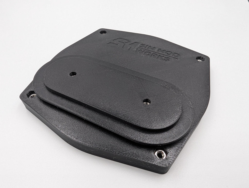 Support Bass Shaker BST-1 pour Siège Baquet - Fixation Passages de Harnais (100x40mm) - Sim Racing Haptique