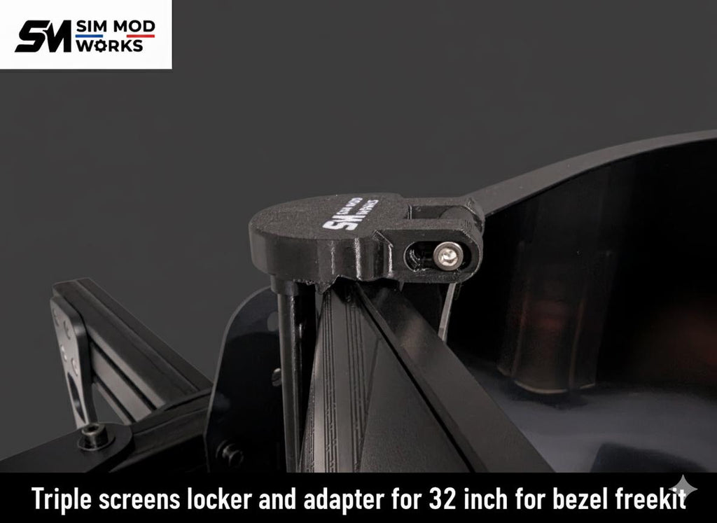 32-Inch Adapter Kit for ASUS ROG Bezel Free Kit, Secure Lock, Triple Screen Alignment, Compatible with Samsung Odyssey G5, G7 & Universal