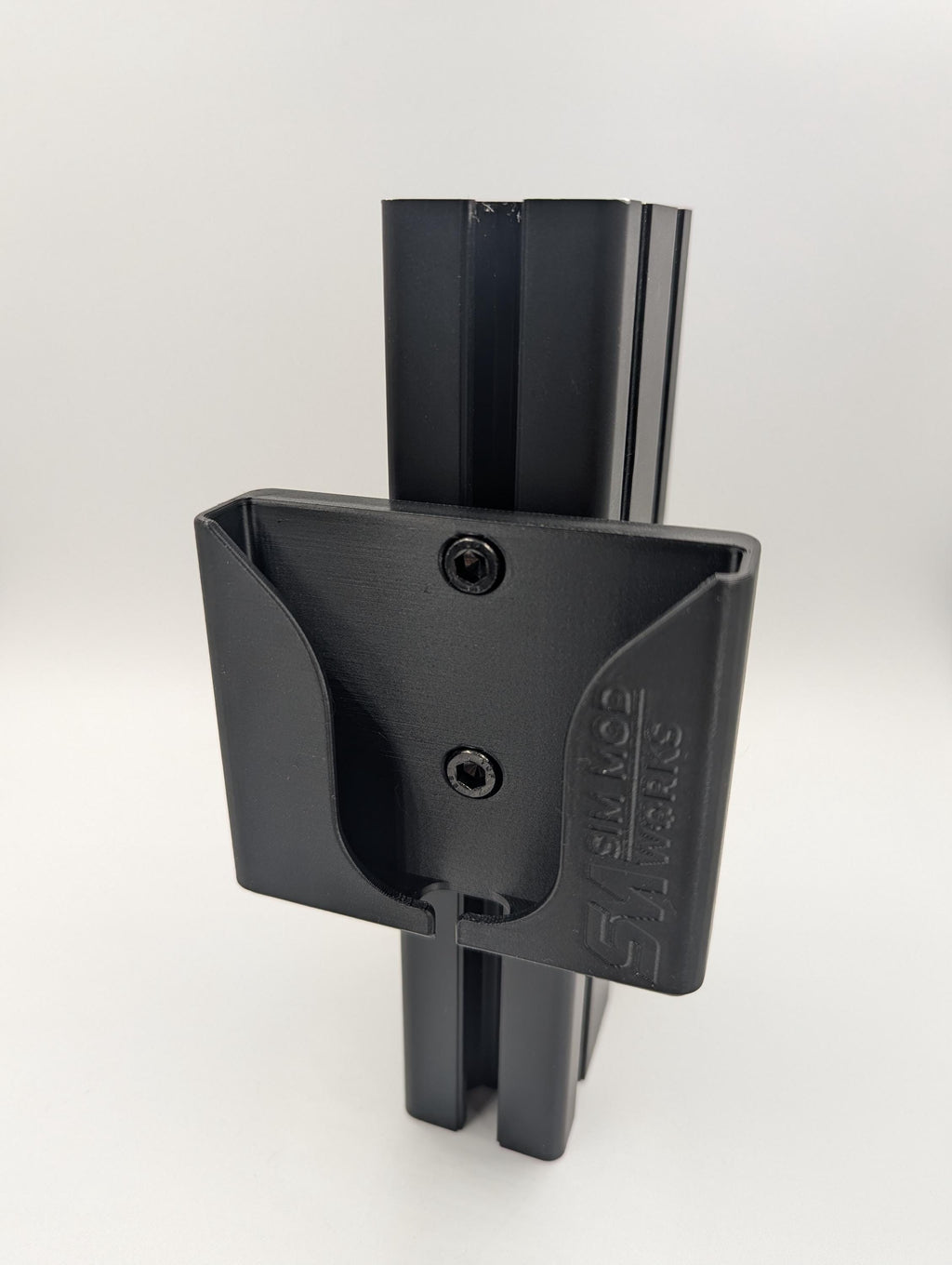 Support Téléphone pour Châssis Sim Racing - Rangement Latéral sur Profilé Aluminium 4040 / 4080 /...