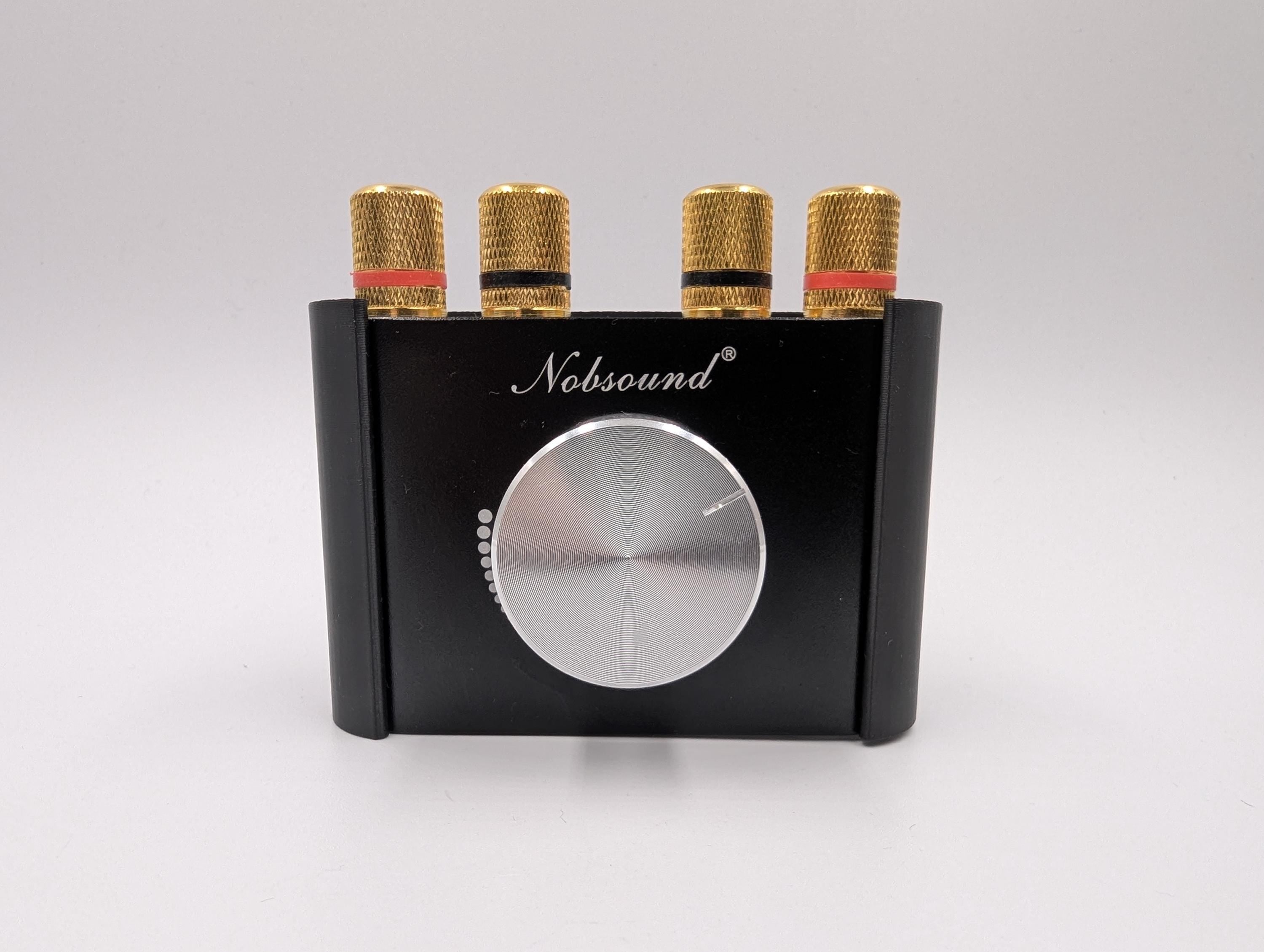 Support Amplificateur Nobsound NS-10G / NS-01G pour Châssis Tubulaire | Fixation Bass Shaker Sim Racing/ Compatible Playseat & Tubes Ronds