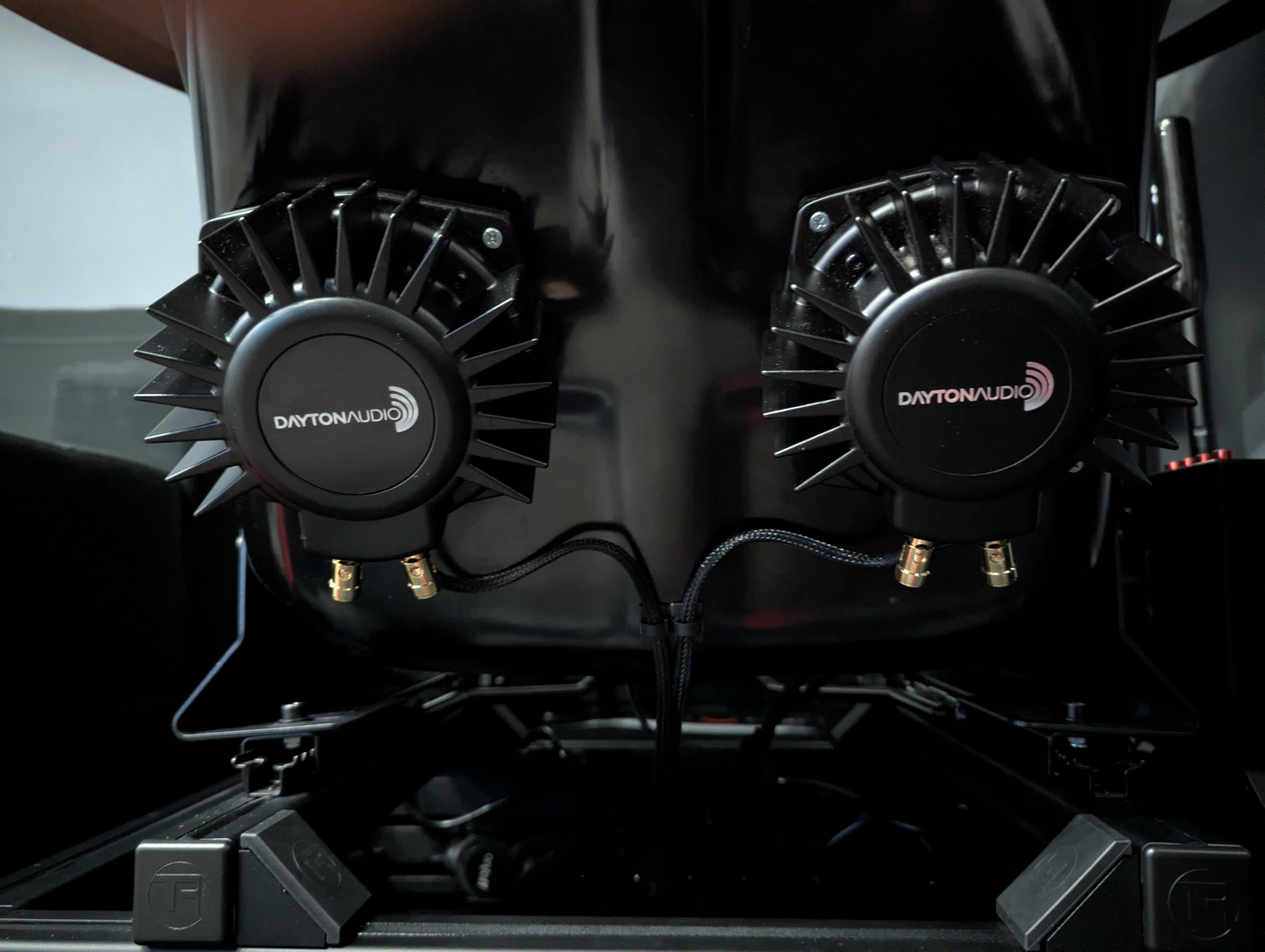 Support for BST-1 or BST-2 Bass Shaker on Sim Racing Bucket Seat