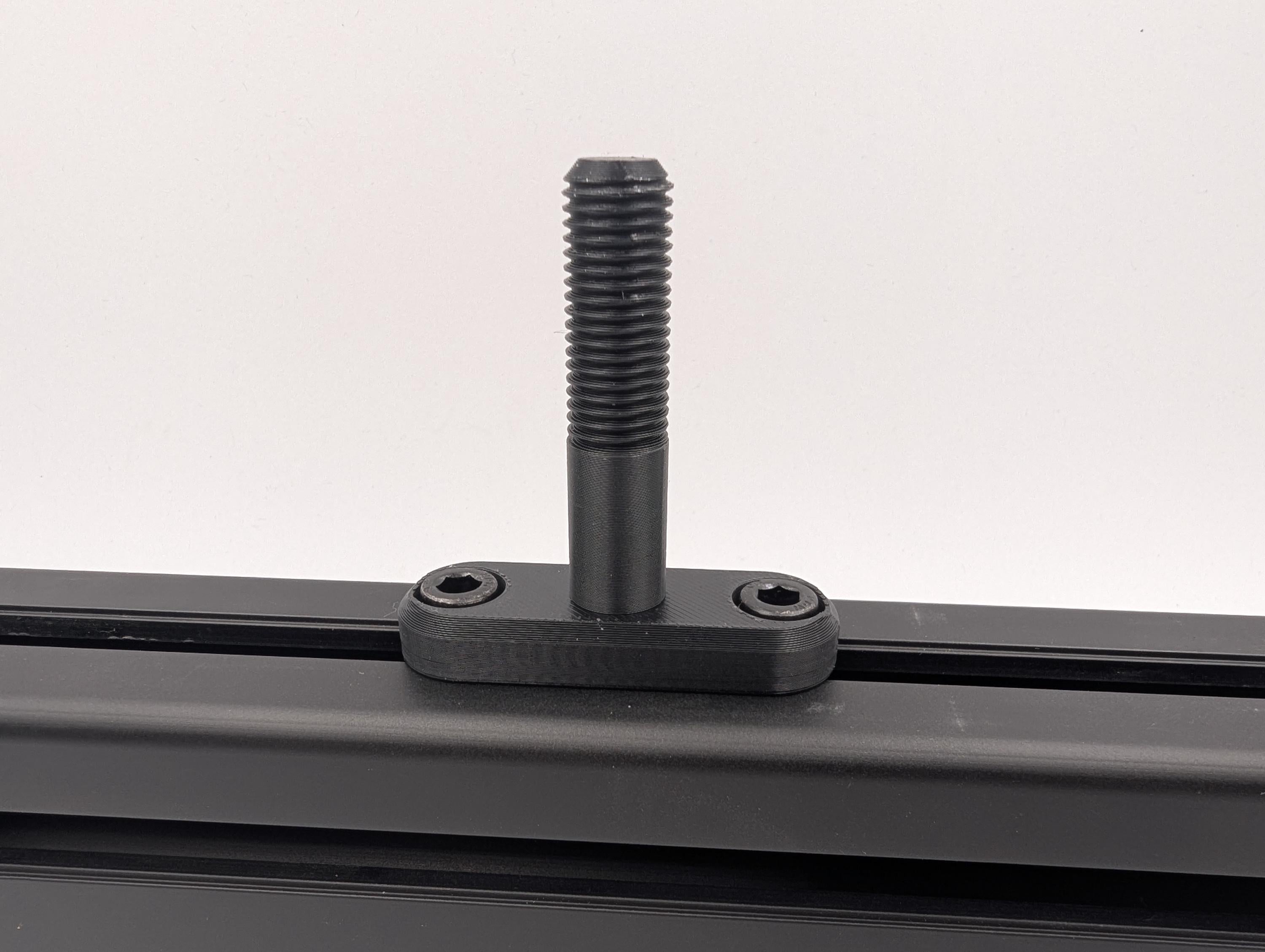 Support de Pommeau de Vitesse Fanatec pour Châssis Sim Racing | Rangement Pommeau SQ 1.5 | Fixation Profilé Aluminium 4040 / 4080