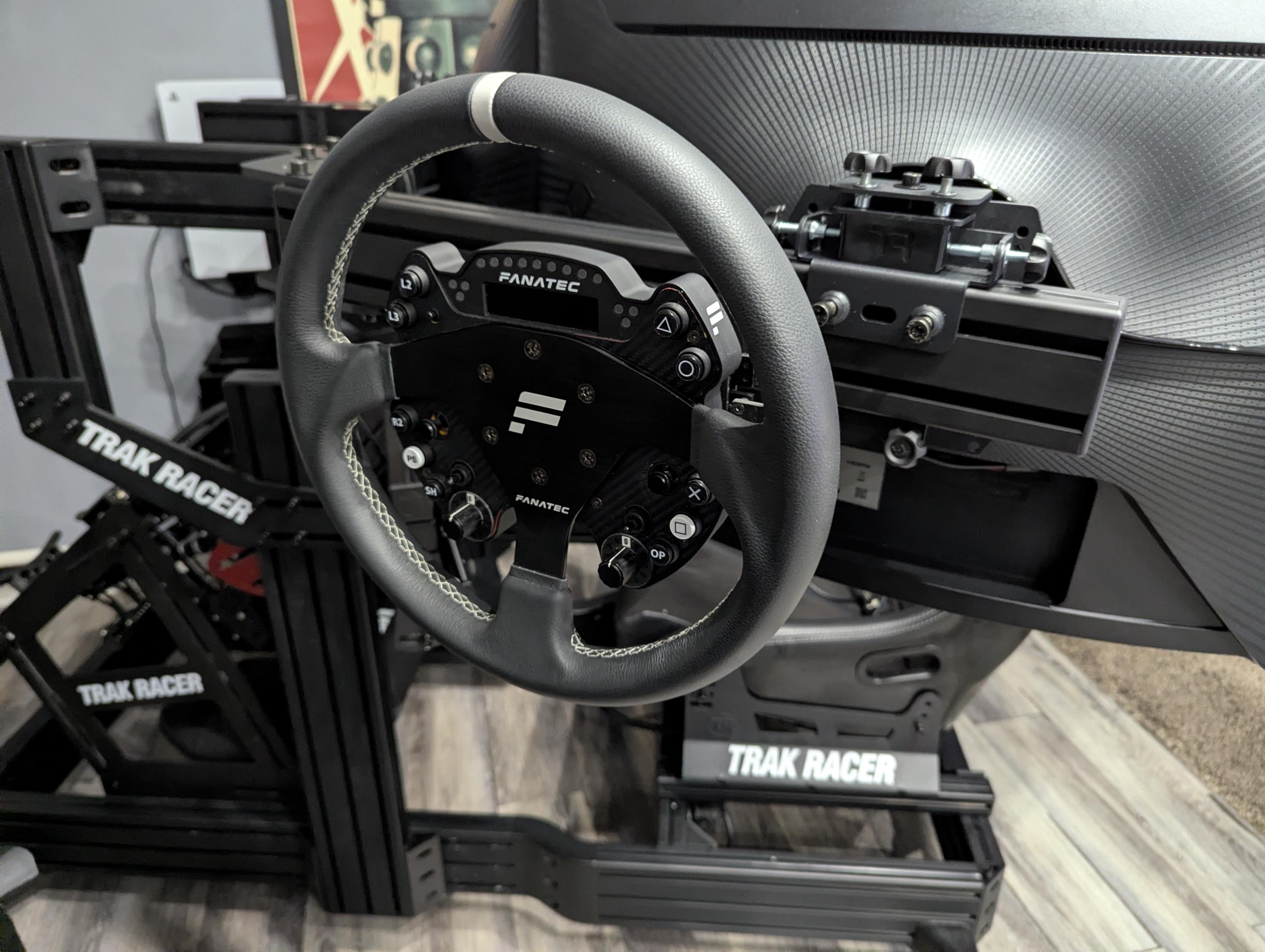 Support de Volant FANATEC QR2 - Fixation Polyvalente pour RIG Aluminium 4040 / 4080 & Mural