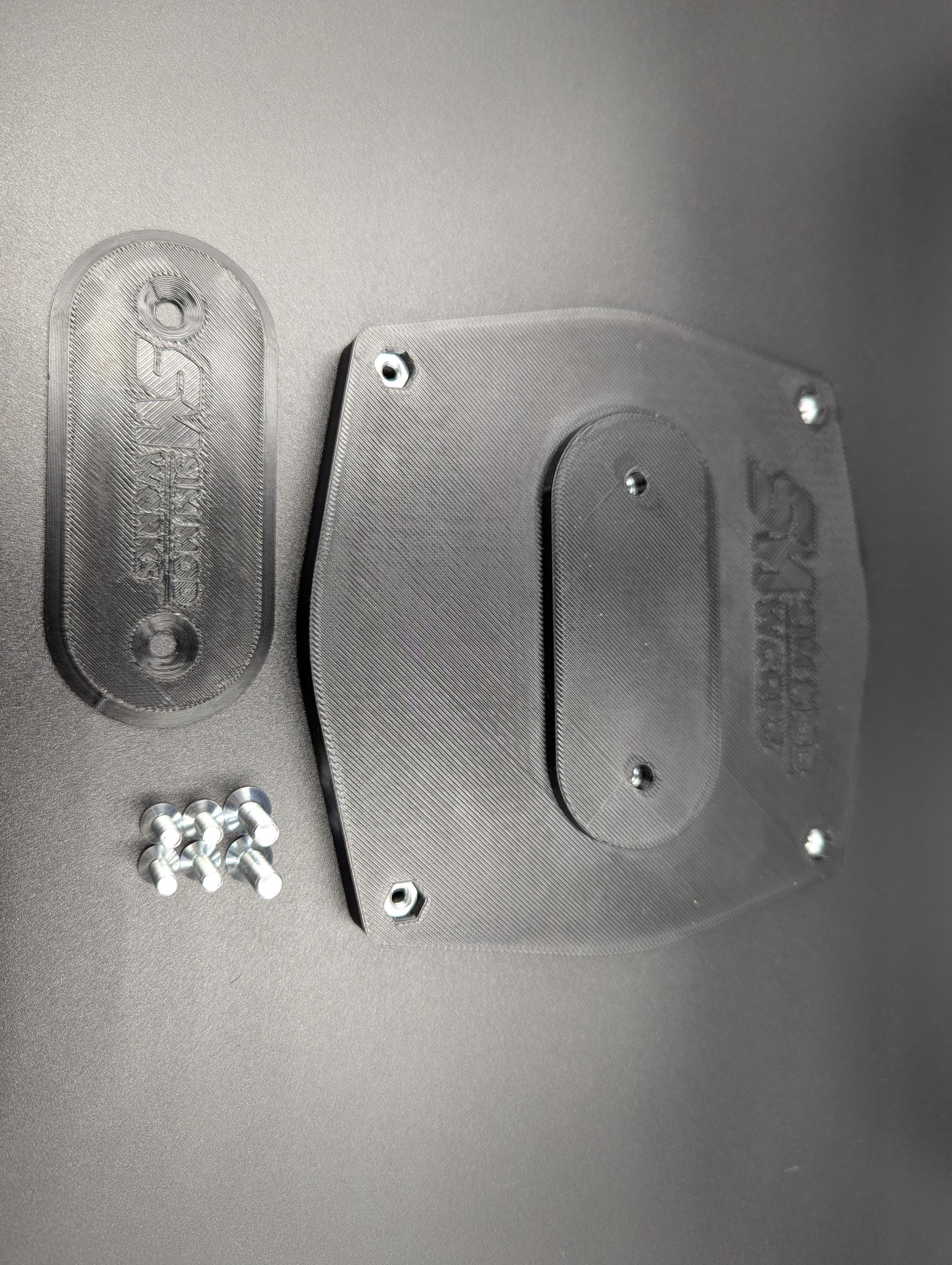 Support for BST-1 or BST-2 Bass Shaker on Sim Racing Bucket Seat