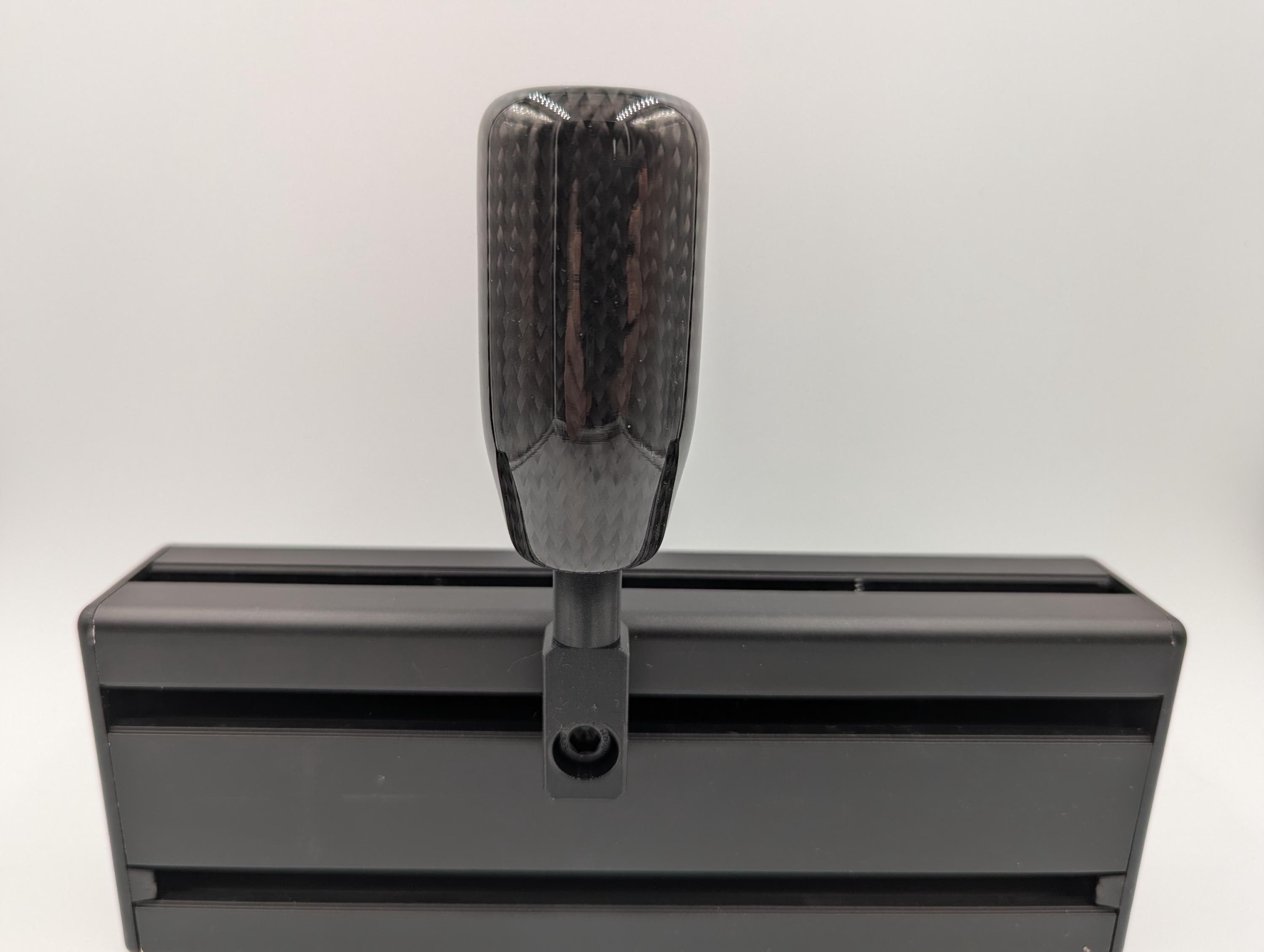 Support de Pommeau de Vitesse Fanatec pour Châssis Sim Racing | Rangement Pommeau SQ 1.5 | Fixation Profilé Aluminium 4040 / 4080