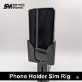 Support Téléphone pour Châssis Sim Racing - Rangement Latéral sur Profilé Aluminium 4040 / 4080 /...