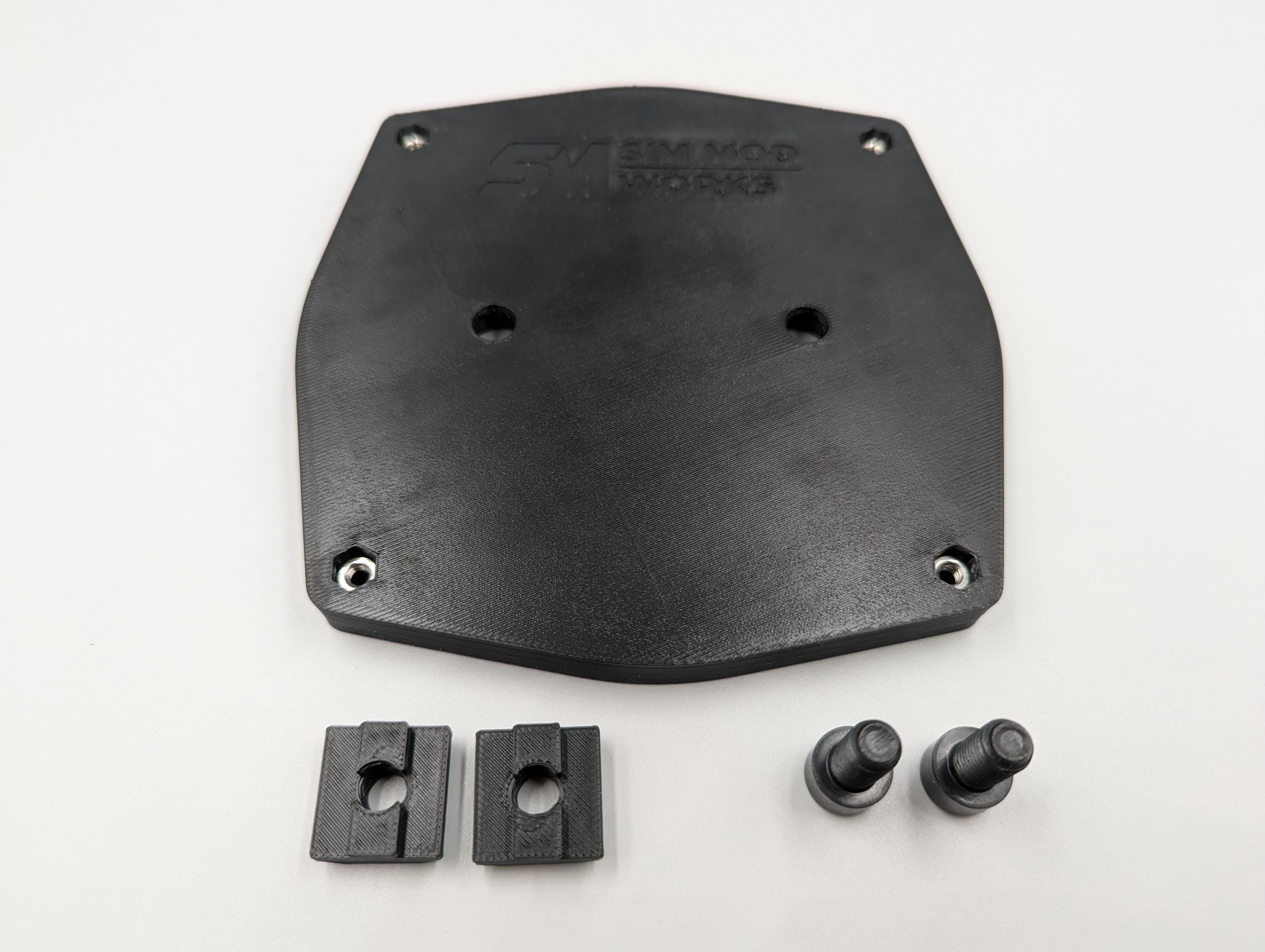 Support de Fixation Bass Shaker pour Châssis Sim Racing - Compatible Dayton Audio BST-1 / BST-2 - Profilé Aluminium 4040 & 4080