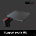Support souris pour chassis profilé 4040 4080 40...  200 X 210 mm