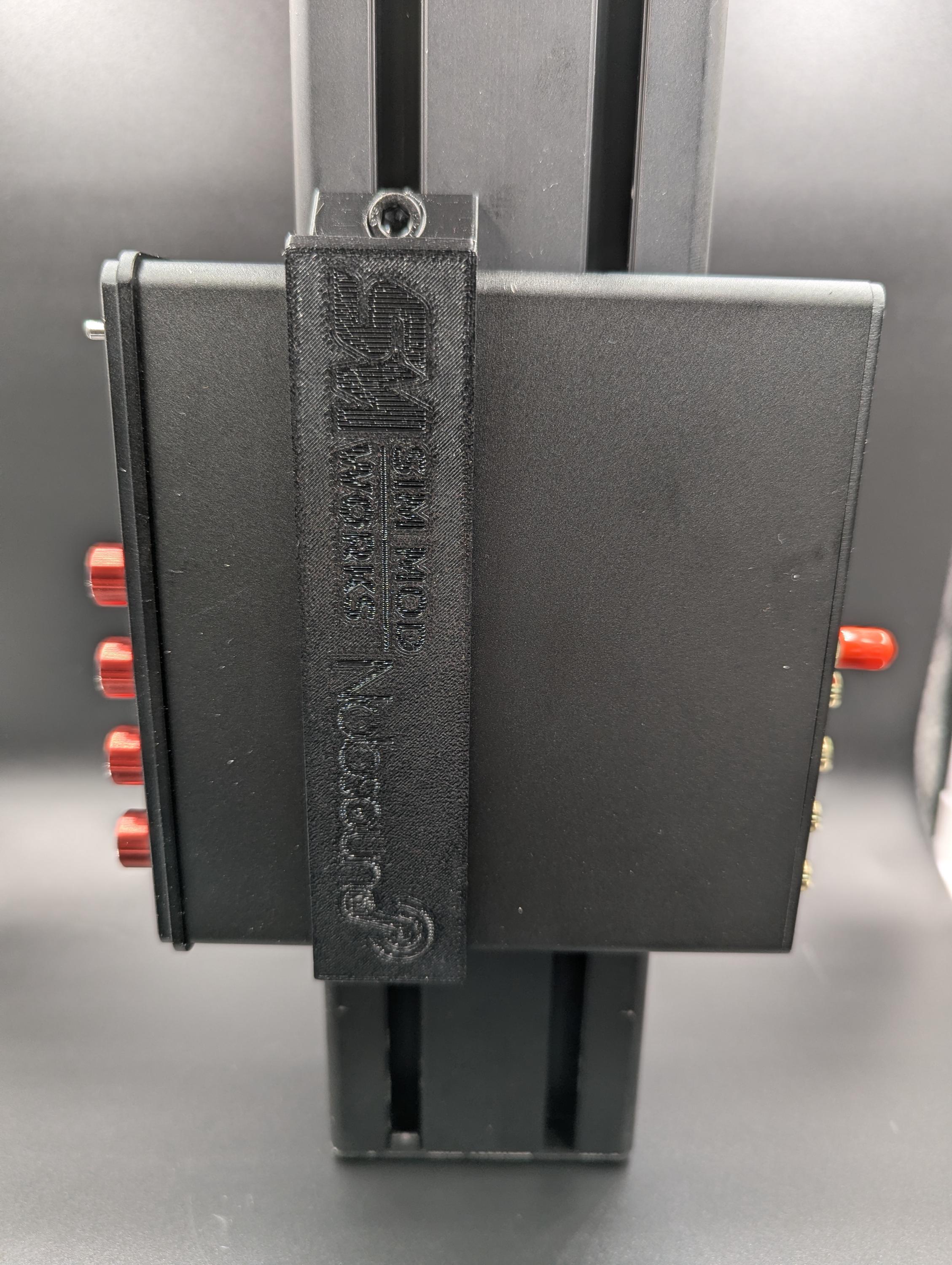 Support Amplificateur + PSU DÉDIÉ Douk Audio M4 (4 Canaux) - Fixation Profilé Alu 4040/4080