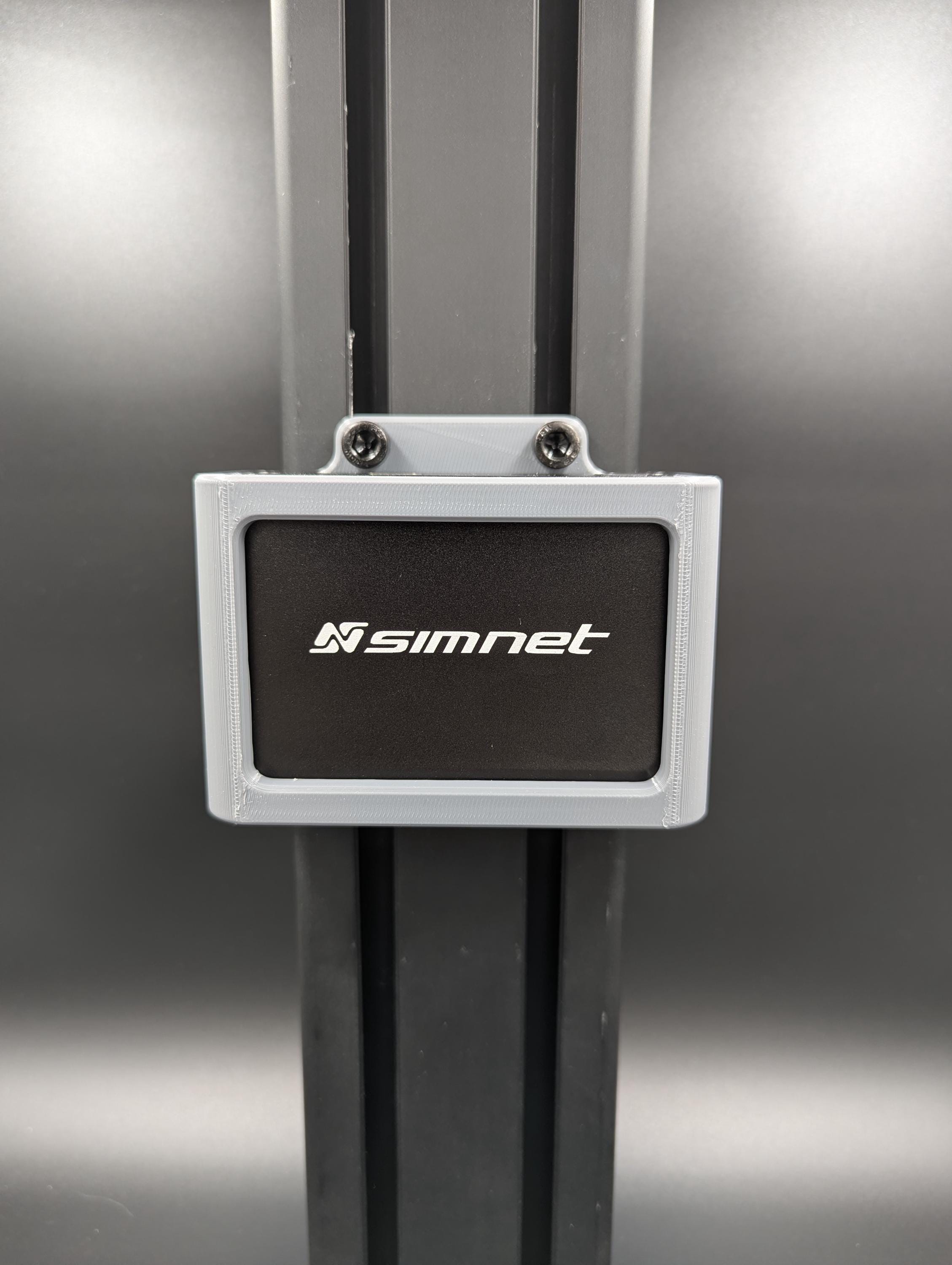 Support Boîtier de Contrôle Pédalier SIMNET - Fixation Profilé Aluminium 4040 / 4080