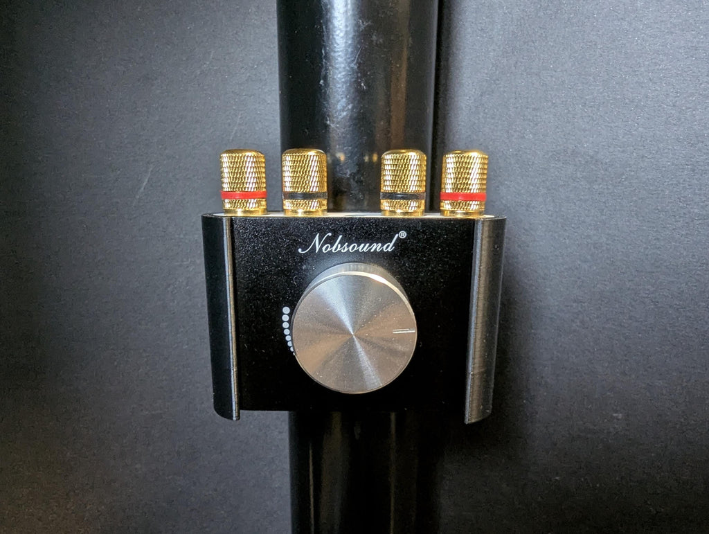 Support Amplificateur Nobsound NS-10G / NS-01G pour Châssis Tubulaire | Fixation Bass Shaker Sim Racing/ Compatible Playseat & Tubes Ronds