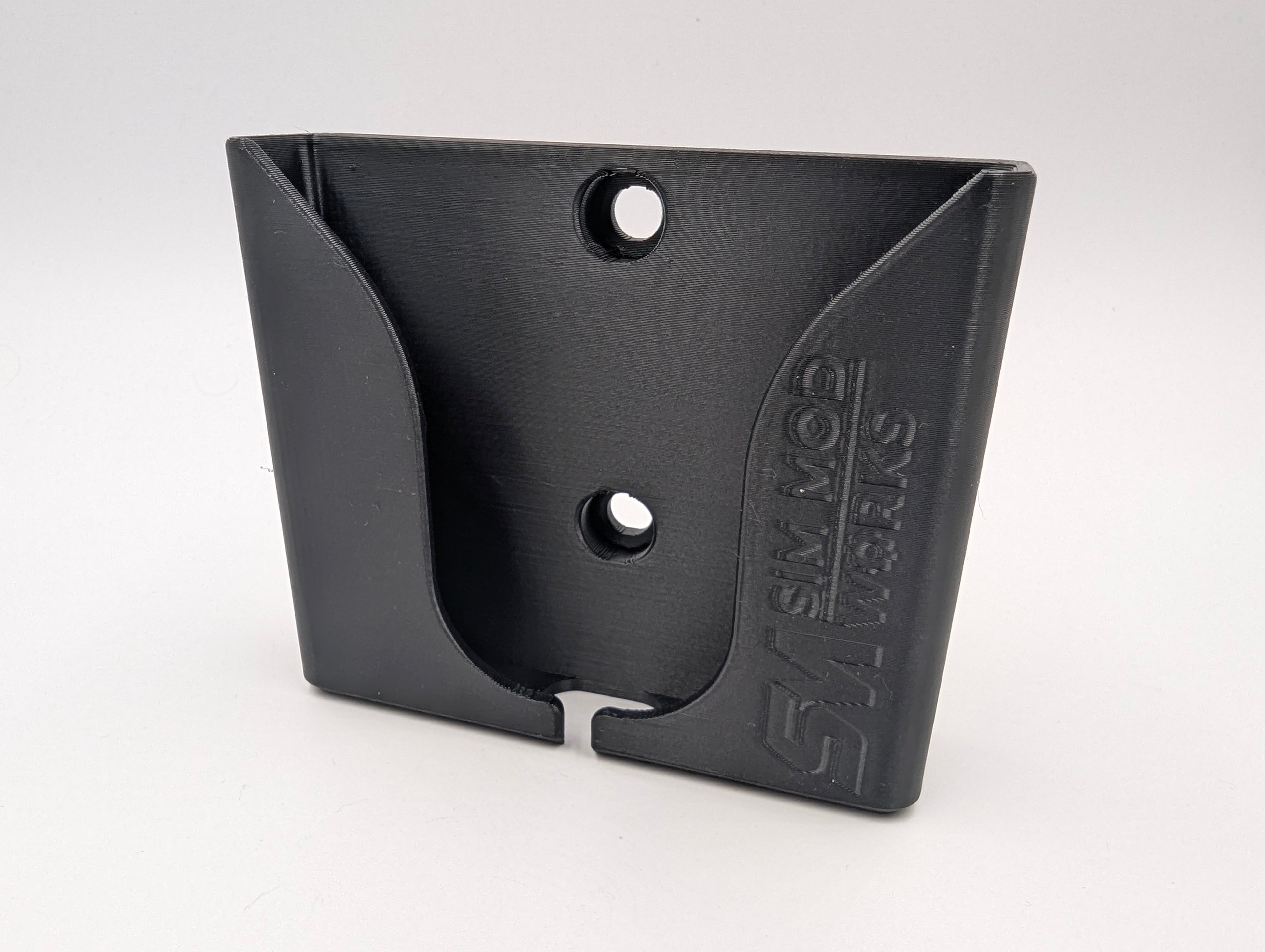 Phone Mount for Sim Racing Cockpit – Side Storage on 4040/4080 Aluminum Profile