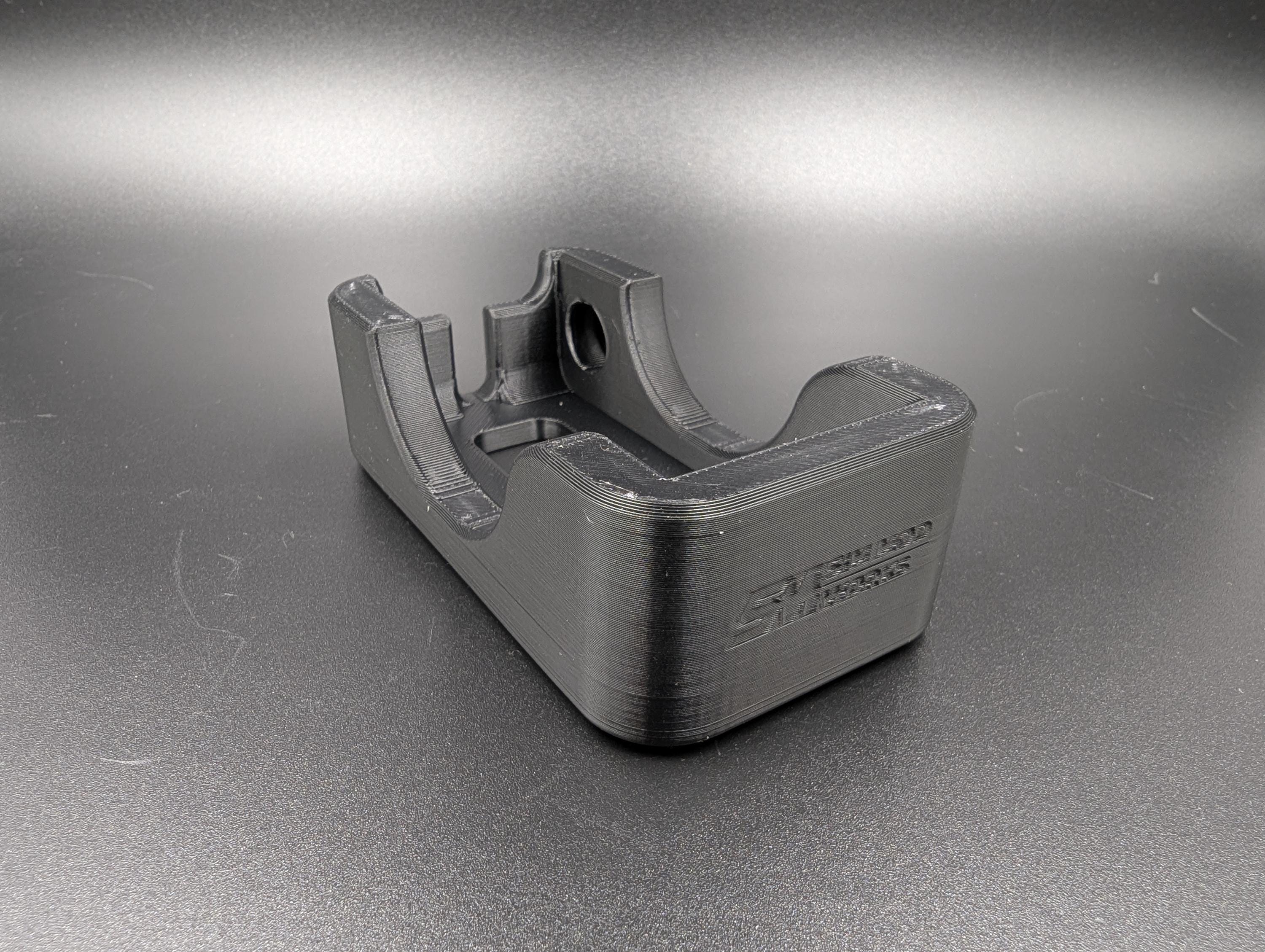 Support d'Alimentation Individuel Samsung Odyssey G5 - Gestion Câbles Sim Racing - Fixation Profilé Aluminium 4040/4080