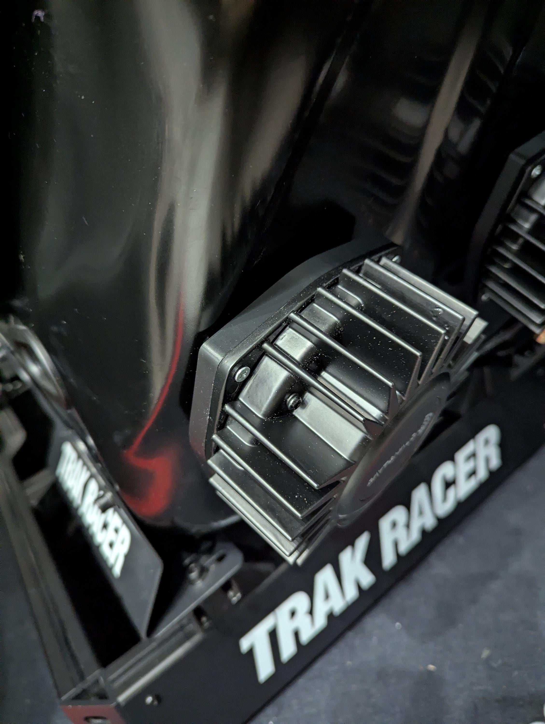 Support for BST-1 or BST-2 Bass Shaker on Sim Racing Bucket Seat