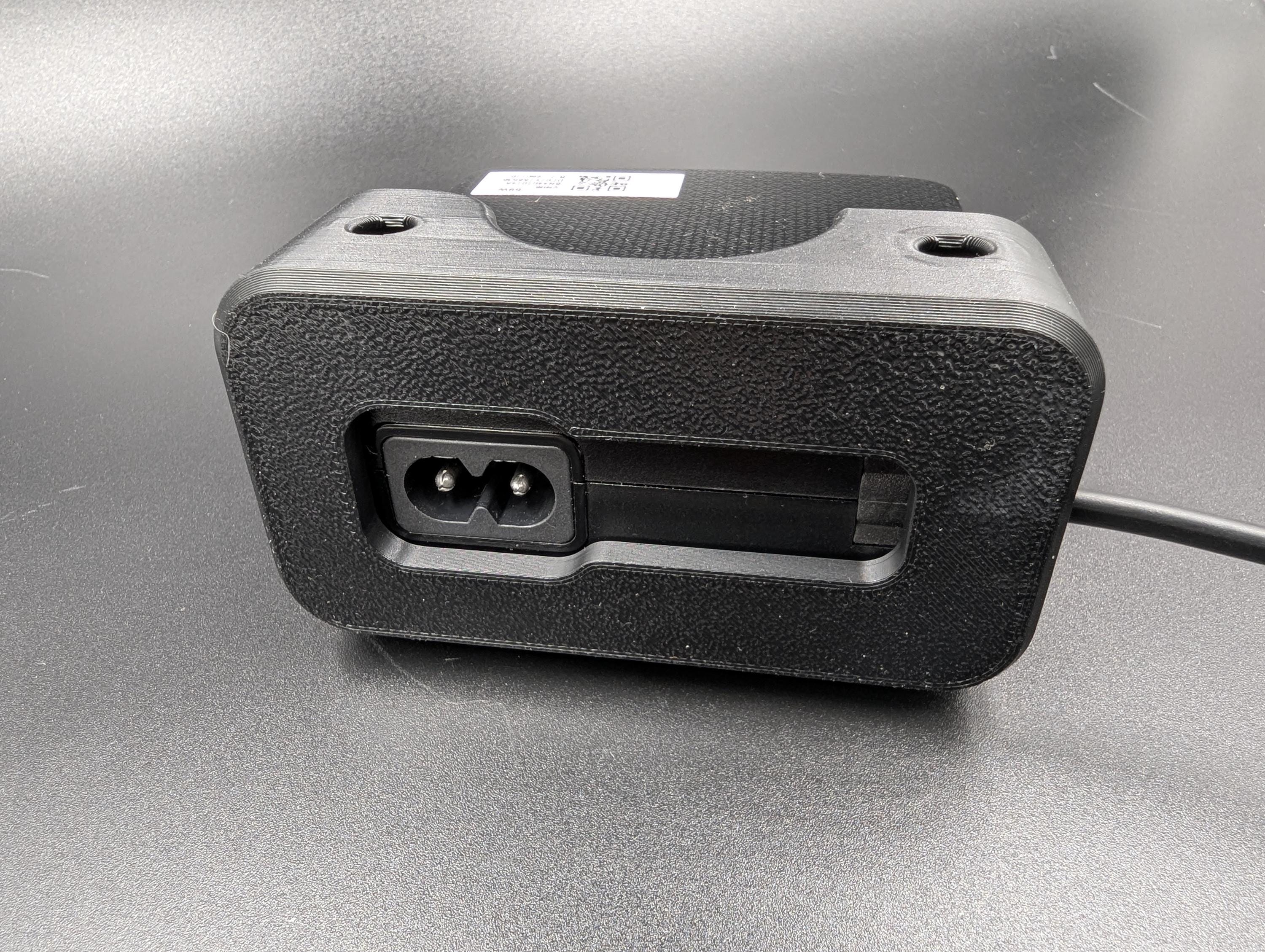 Support d'Alimentation Individuel Samsung Odyssey G5 - Gestion Câbles Sim Racing - Fixation Profilé Aluminium 4040/4080