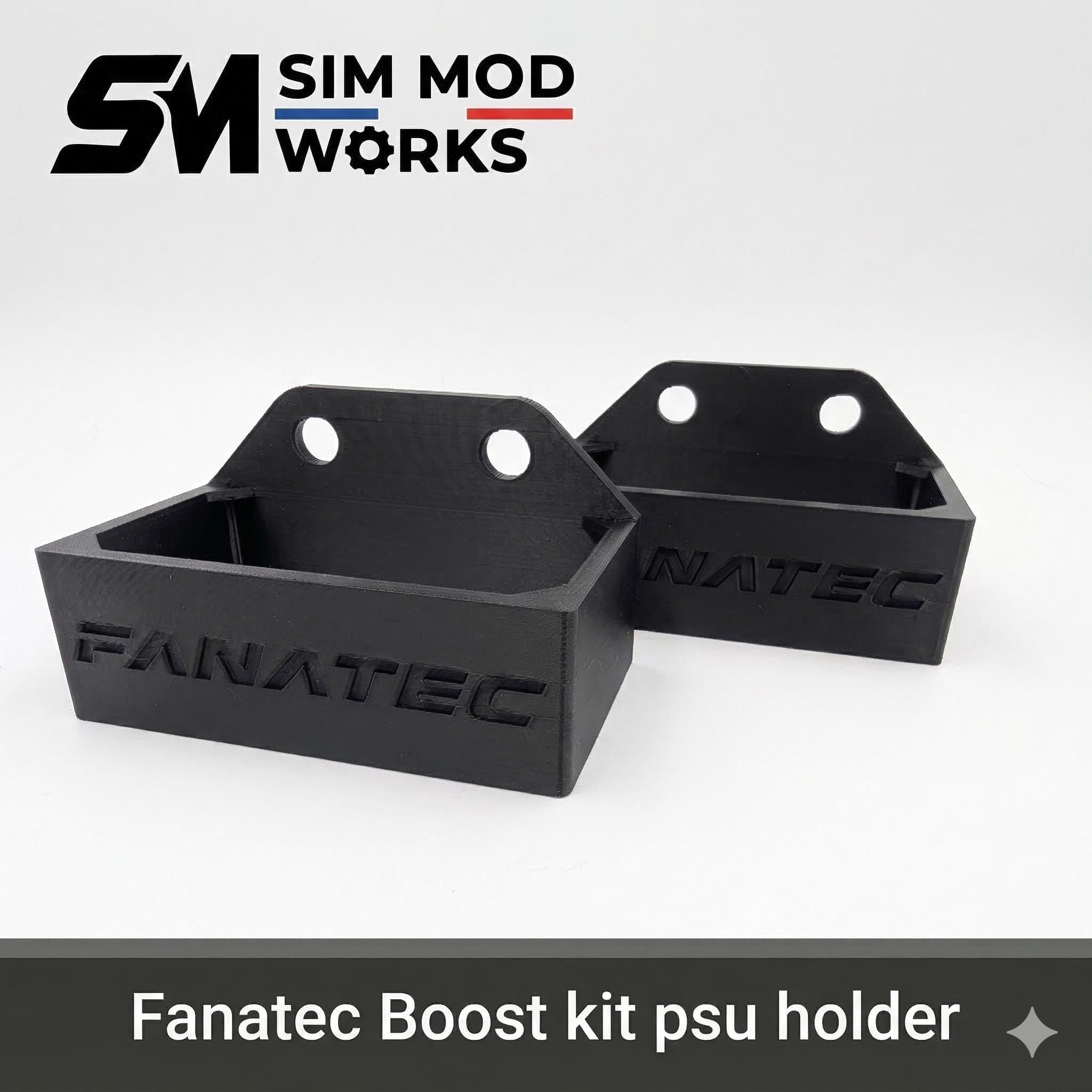 Support Alimentation Fanatec Boost Kit 180 (8Nm) pour Sim Rig, Fixation Psu Csl DD / GT DD Pro ,Montage Profilé Aluminium 4040/4080