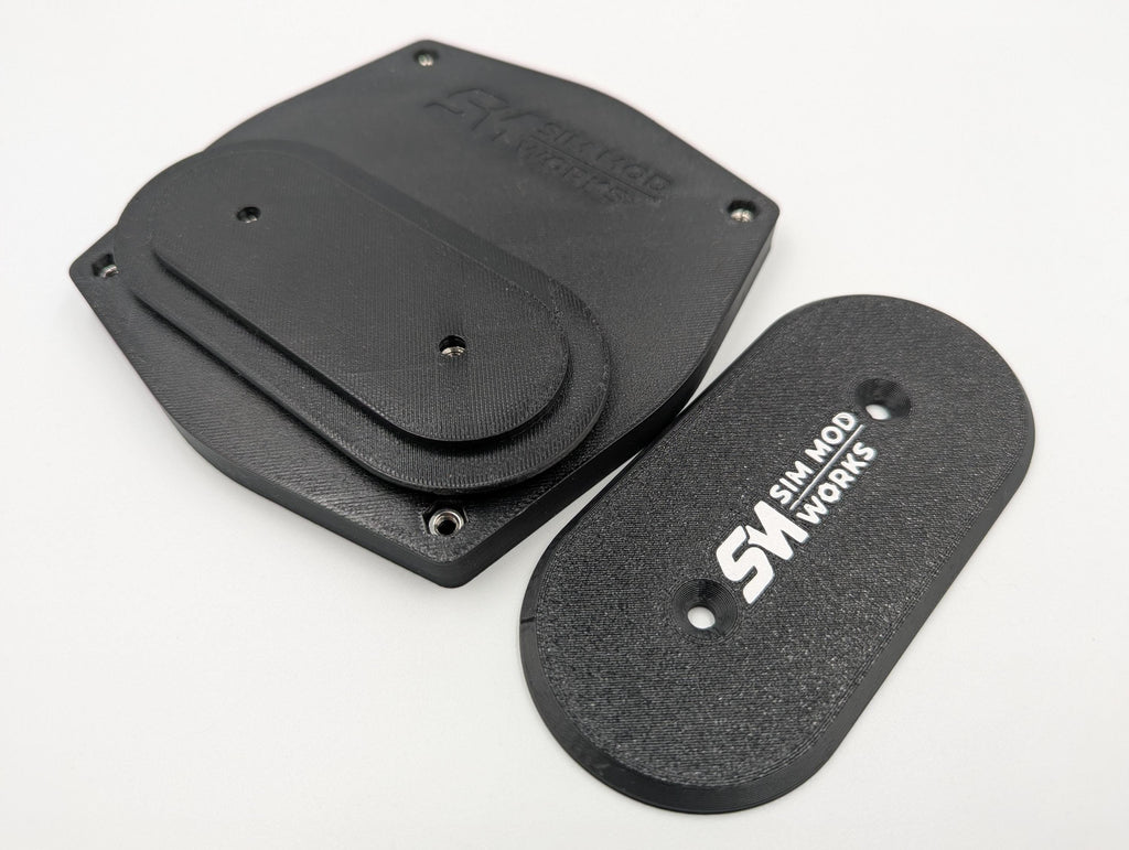 Support Bass Shaker BST-1 pour Siège Baquet - Fixation Passages de Harnais (100x40mm) - Sim Racing Haptique