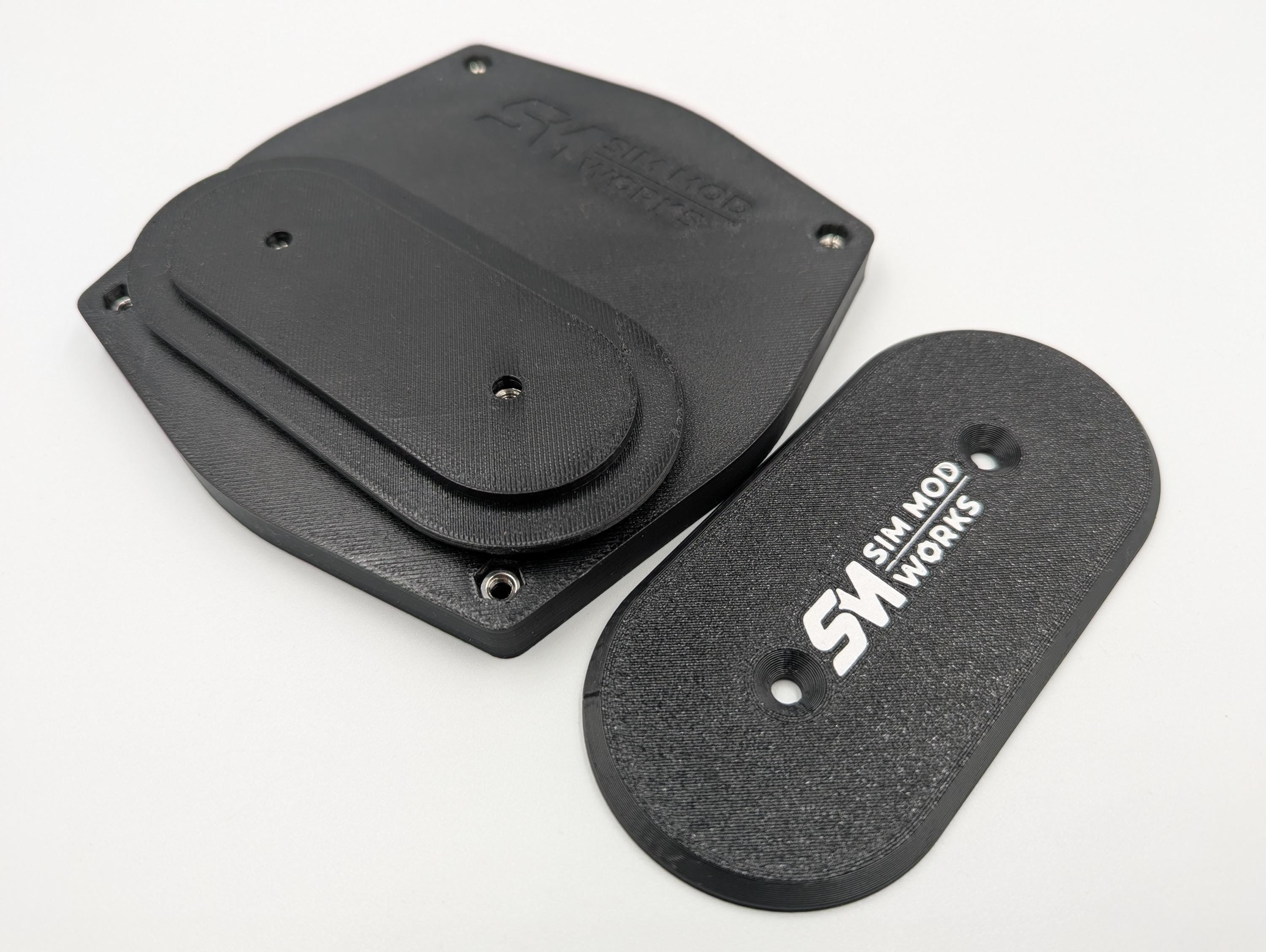 Support Bass Shaker BST-1 pour Siège Baquet - Fixation Passages de Harnais (100x40mm) - Sim Racing Haptique