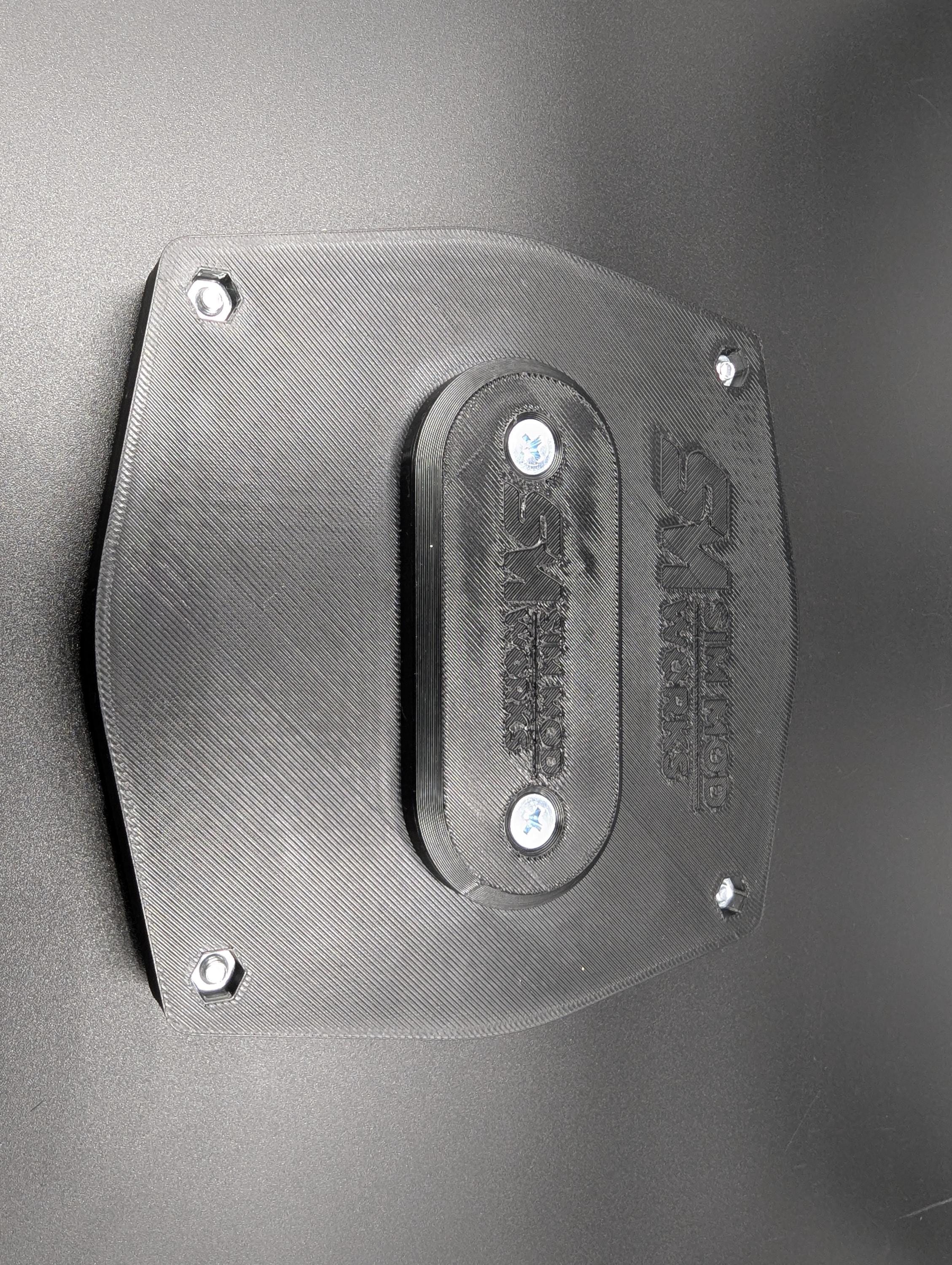 Support for BST-1 or BST-2 Bass Shaker on Sim Racing Bucket Seat
