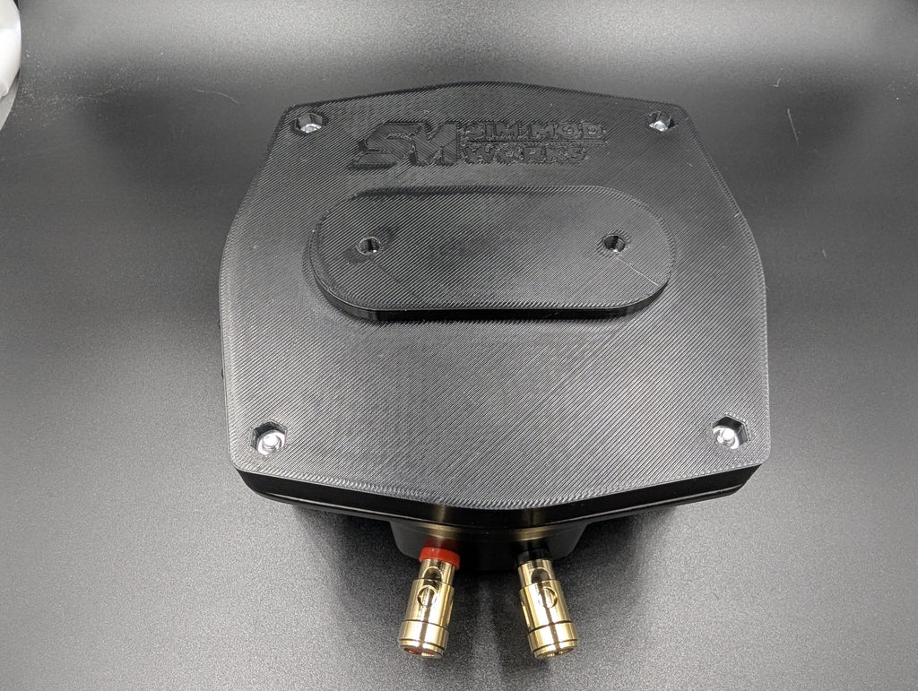 Support for BST-1 or BST-2 Bass Shaker on Sim Racing Bucket Seat