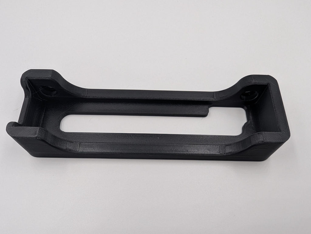 Support Bloc Alimentation Samsung Neo Odyssey G7 pour Cockpit Sim Racing - Fixation Profilé Aluminium 4040 / 4080