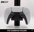 Support Manette PS5 pour Châssis Sim Racing - Crochet de Rangement DualSense - Fixation Profilé Aluminium 4040 / 4080