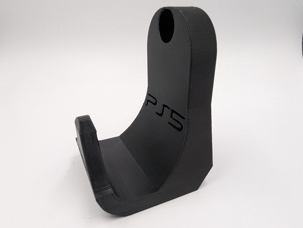 Support Manette PS5 pour Châssis Sim Racing - Crochet de Rangement DualSense - Fixation Profilé Aluminium 4040 / 4080