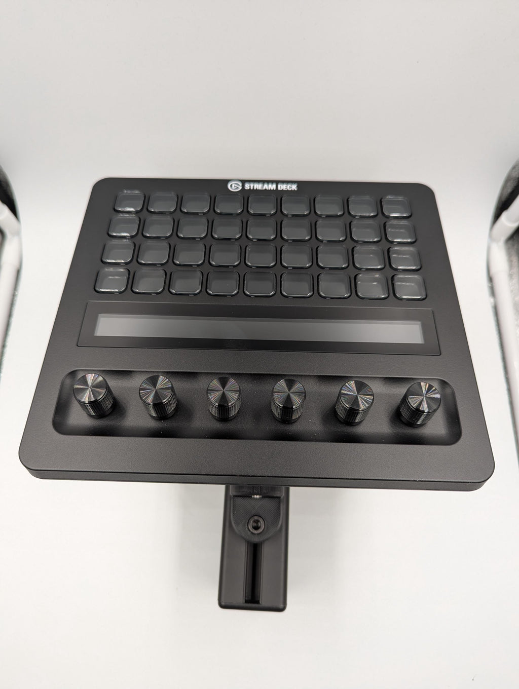 Support Elgato Stream Deck + XL pour Châssis Sim Racing | Fixation Console de Contrôle | Montage Profilé Aluminium 4040 / 4080