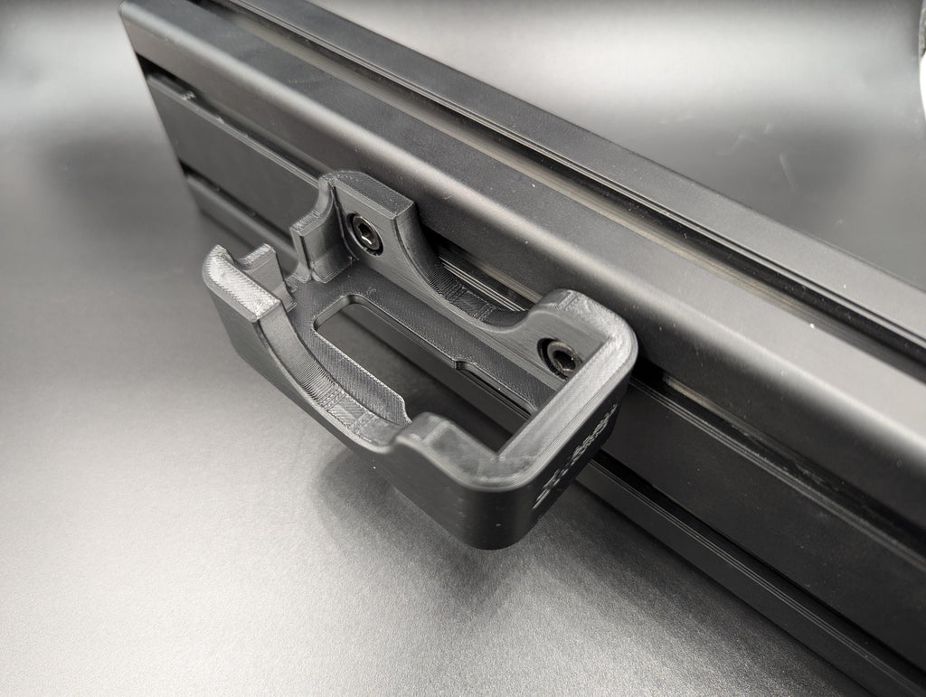 Support d'Alimentation Individuel Samsung Odyssey G5 - Gestion Câbles Sim Racing - Fixation Profilé Aluminium 4040/4080