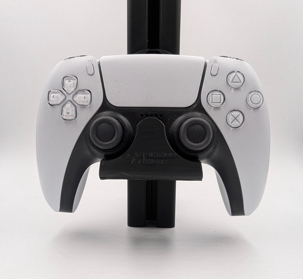 Support Manette PS5 pour Châssis Sim Racing - Crochet de Rangement DualSense - Fixation Profilé Aluminium 4040 / 4080