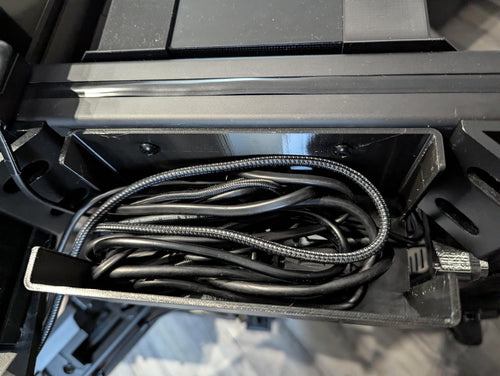 Boîte Cache-Câbles et Organiseur pour Cockpit Sim Racing - Fixation Profilé Aluminium 4040 / 4080