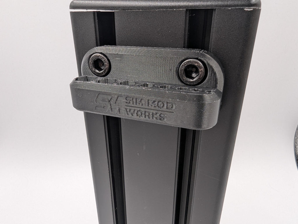 Support de Clés Allen pour Châssis Sim Racing | Rangement Outils Profilé Aluminium 4040/4080 | Organiseur Clés Hexagonales 2 à 8mm
